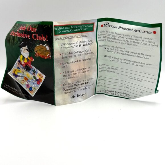 Enesco 1996 There's A Friendship Brewing Christmas Ornament Holiday Gift  In Box - Picture 11 of 11